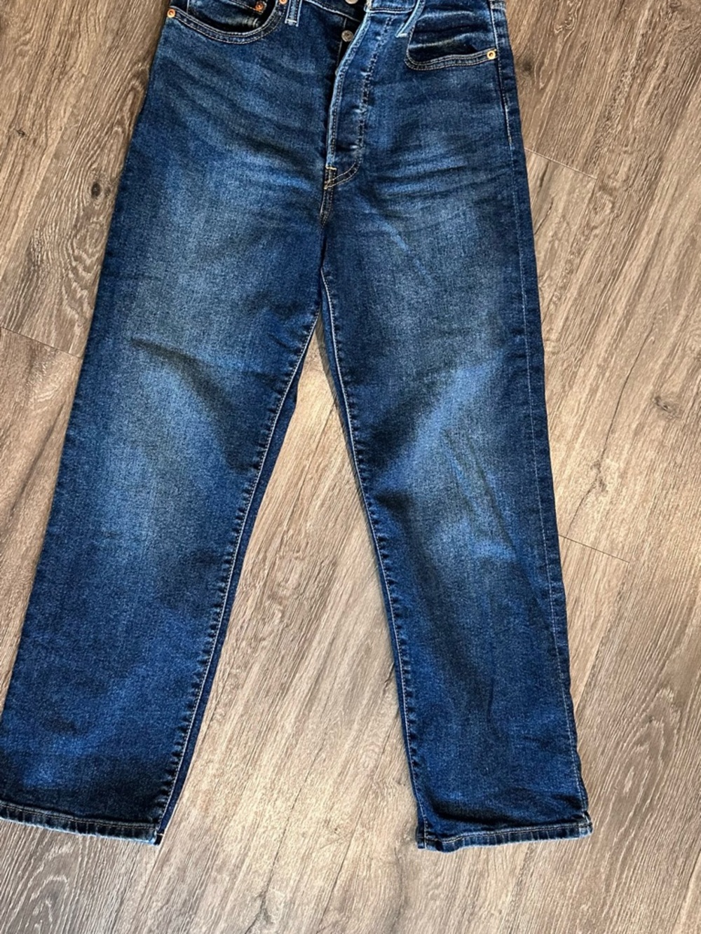 Levi Dark Blue Bootcut Women's Jeans